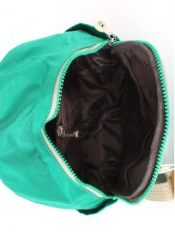 Рюкзак жен текстиль YUST-0662, 1отд, 4внеш+3внут/карм, зеленый 255503