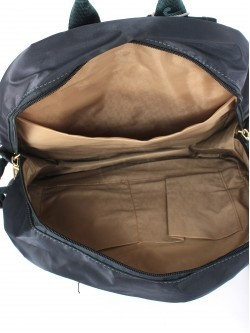 Рюкзак жен текстиль JLS-MZ-911, 1отд, 5внеш+3внут карм, синий 256414