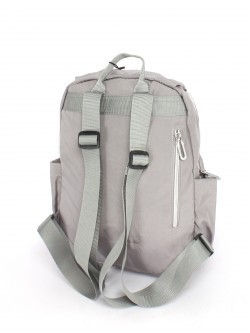 Рюкзак жен текстиль CF-8534, 1отд, 2внут+5внеш/ карм, серый 252621