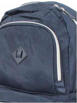Рюкзак жен текстиль CF-8524, 1отд, 5внеш+3внут/карм, синий 256586