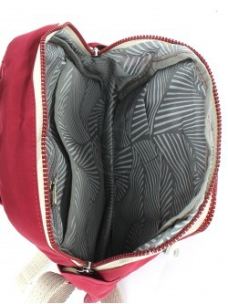 Рюкзак жен текстиль CF-6266, 1отд, 4внут+5внеш/ карм, бордовый 256621