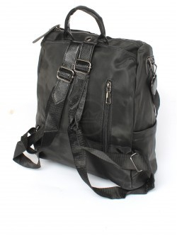 Рюкзак жен текстиль GF-1021, 1отд, 5внеш, 3внут/карм, черный 256275