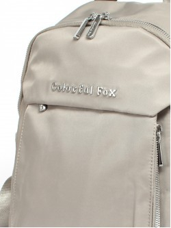 Рюкзак жен текстиль CF-2324, 1отд, 4внут+6внеш/ карм, серый 256579