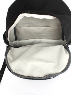 Рюкзак жен текстиль CZ-1825, 1отд, 1внут+1внеш.карм, черный 256342