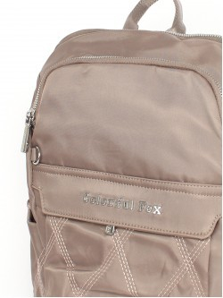 Рюкзак жен текстиль CF-2320, 2отд, 4внут+3внеш/ карм, капучино 256569