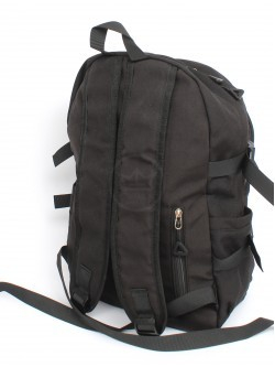 Рюкзак MF-3353, молодежный, 2отд, 3внутр+5внеш.карм, черный 256522
