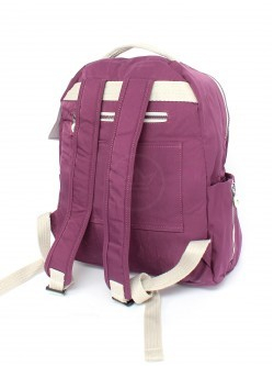 Рюкзак жен текстиль CF-6267, 1отд, 4внут+5внеш/ карм, сливовый 256552