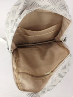Рюкзак жен текстиль SB-8093, 1отд, 4внутр+4внеш/карм, белый 255564