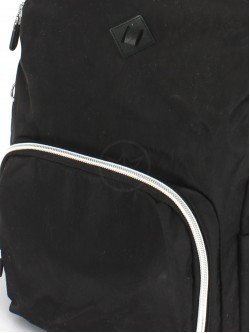 Рюкзак жен текстиль CF-8537, 2отд, 3внут+3внеш/ карм, черный 252620