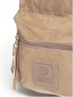Рюкзак жен текстиль BoBo-3201 (сумка-change), 1отд. 5внеш, 5внут/карм, бежевый 258168