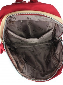 Рюкзак жен текстиль JLS-8542, 1отд, 4внеш+4внут карм, бордо 256444