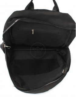 Рюкзак жен текстиль Migo-1256, 2отд, 3внут+4внеш/ карм., черный 256184