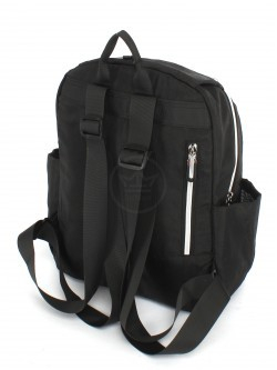 Рюкзак жен текстиль CF-8534, 1отд, 2внут+5внеш/ карм, черный 252623