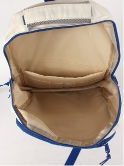 Рюкзак жен текстиль SB-8804, 2отд, 3внутр+3внеш/карм, белый 255569