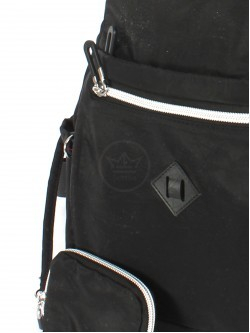 Рюкзак жен текстиль CF-8532 1отд, 5внут+3внеш/ карм, черный 252552