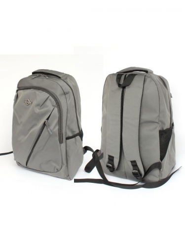 Рюкзак CZ-369, молодежный, 2отд, 1внут+3внеш.карм, серый 256358