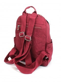Рюкзак жен текстиль BoBo-8901, 1отд, 5внеш, 3внут/карм, бордо 258167
