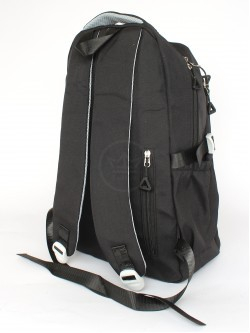 Рюкзак MF-8020, молодежный, 2отд, 3внутр+3внеш.карм, черный 256536