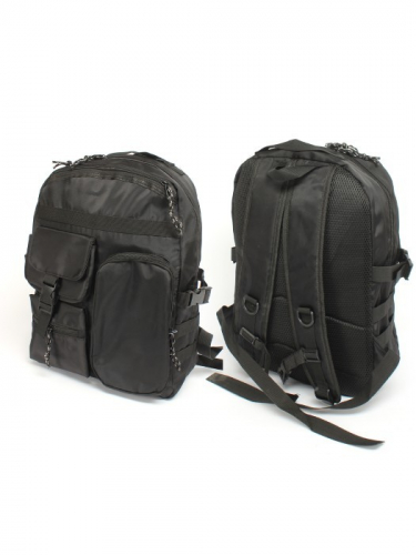 Рюкзак CZ-N 002, молодежный, 1отд, 2нут+4внеш.карм, черный 256394