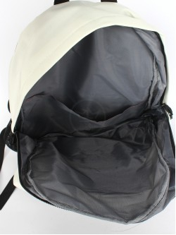 Рюкзак Battr-9272 текстиль, 1отд, 4внеш, 1внут/карм, белый/черный 256657