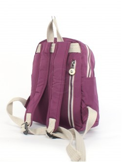 Рюкзак жен текстиль CF-6266, 1отд, 4внут+5внеш/ карм, фиолетовый 256620
