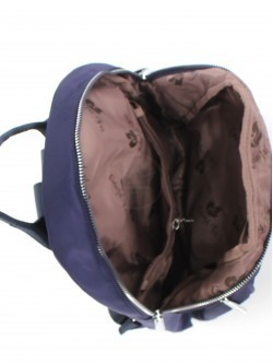 Рюкзак жен текстиль CF-2317, 1отд, 2внут+2внеш/ карм, синий 256480