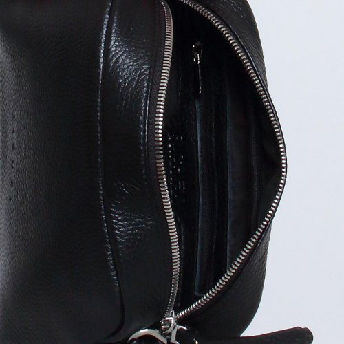 Сумка: Женская кожаная сумка Richet 3182LN 376 Черный