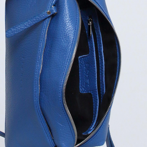Сумка: Женская кожаная сумка Richet 3176LN 269 Синий