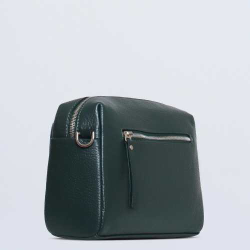 Сумка: Женская кожаная сумка Richet 3176LN 353 зеленый