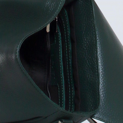 Сумка: Женская кожаная сумка Richet 2883LN 353 зеленый