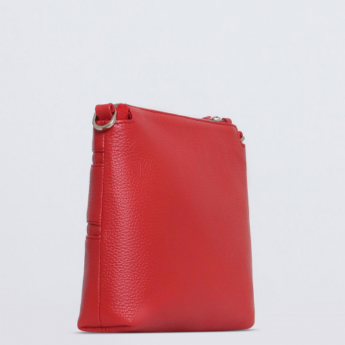 Сумка: Женская кожаная сумка Richet 3160LN 255 Красный