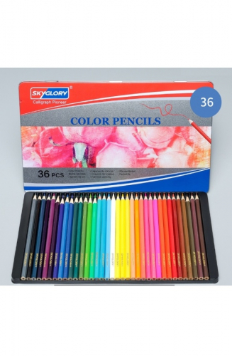 Цветные карандаши, в упаковке 36шт