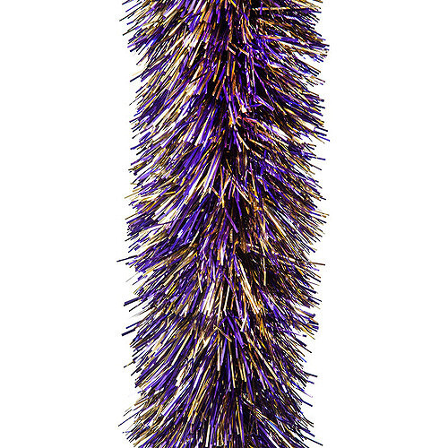 Мишура Принцесса 2 м*125 мм фиолетовая со светло-золотым (MOROZCO)