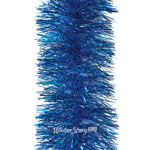 Мишура Праздничная 2 м*125 мм голубая (MOROZCO)