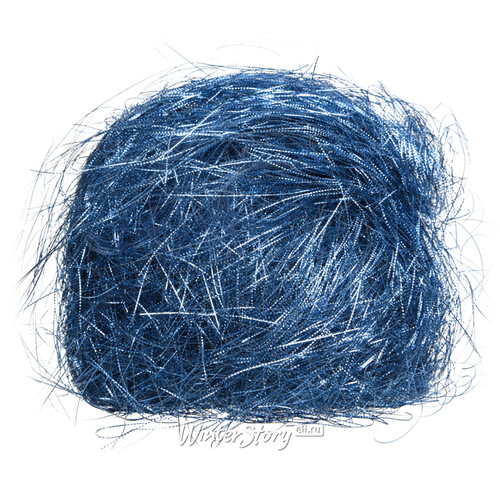 Снежный пух Волосы Ангела синий бархат, 20 г (Kaemingk)