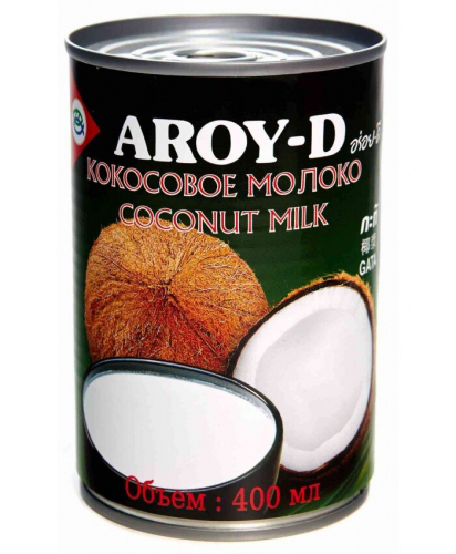 Молоко кокосовое Aroy-D 70% 17%, 400 г