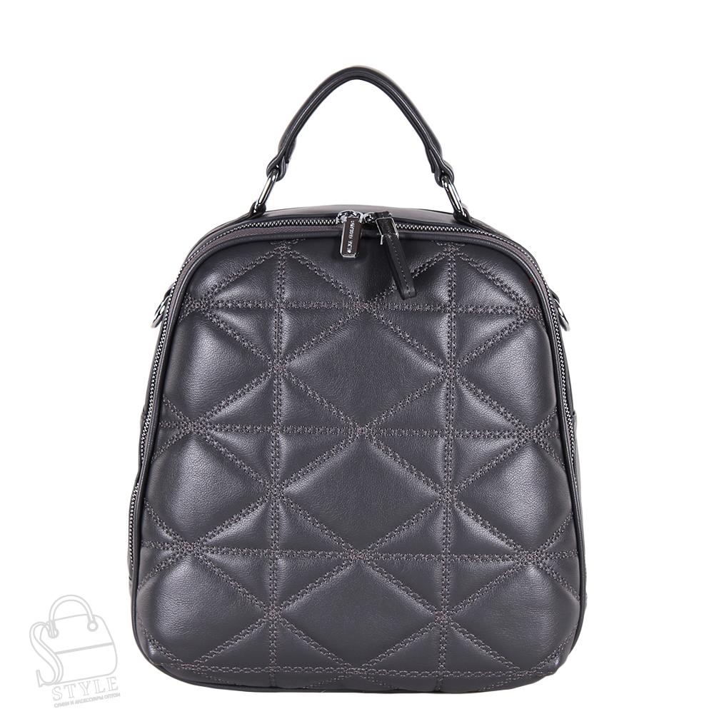 Рюкзак женский 575338-3 gray Velina Fabbiano/50