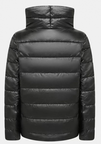 Куртка жен черн-принт двухсторонняя  16620 ру с 40 по 48 ЗИМА