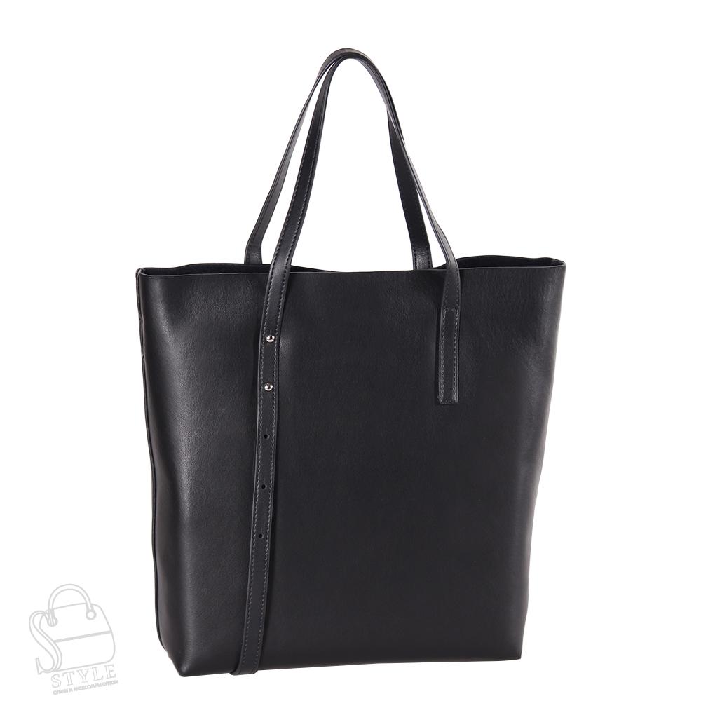 Сумка женская кожаная 7710NN black Natale Navetta/30