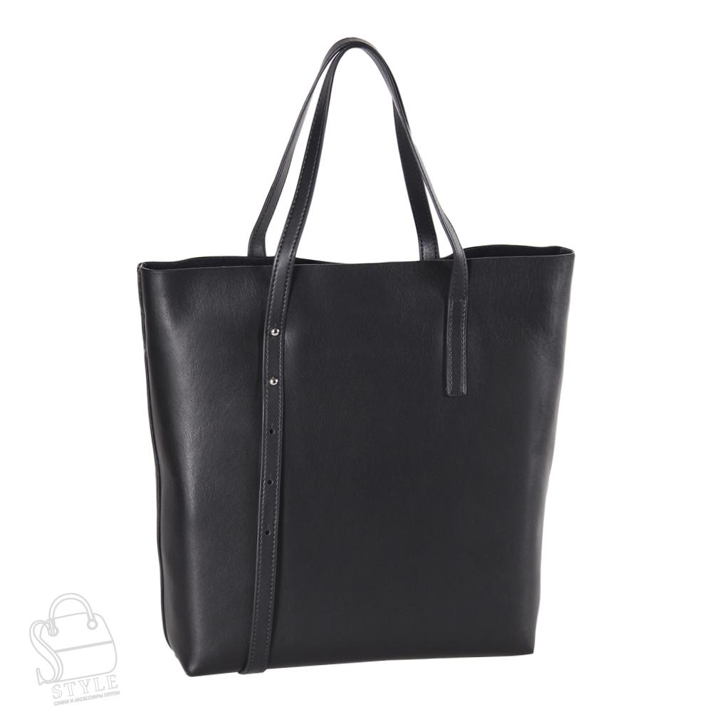 Сумка женская кожаная 7710NN black Natale Navetta/30