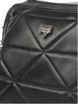 Рюкзак жен искусственная кожа GT-L 63105-229 L 815-1, (сумка change) 2отд, черный 257819