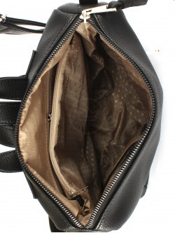 Рюкзак жен искусственная кожа ADEL-235/3в/ (change), формат А 4, 1отдел, черный флотер 254169