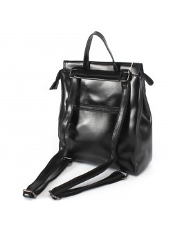 Рюкзак жен натуральная кожа JRP-1005, (change) 1отд, 5внут+2внеш/карм, черный 227969