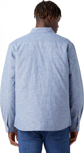 Рубашка мужская SHACKET STONE WASH BLUE, WRANGLER