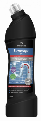 Sewerage gel Усиленный гель для прочистки труб