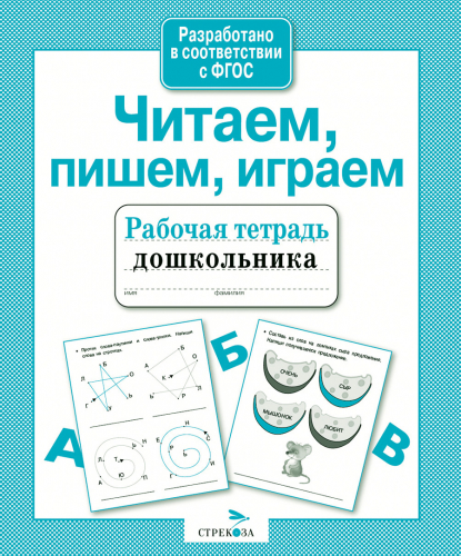 Р/т дошкольника. Читаем, пишем, играем