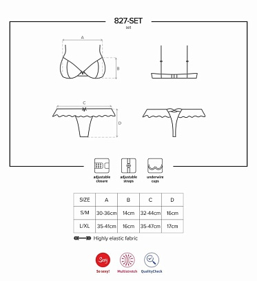 827 Set Комплект из 2 частей