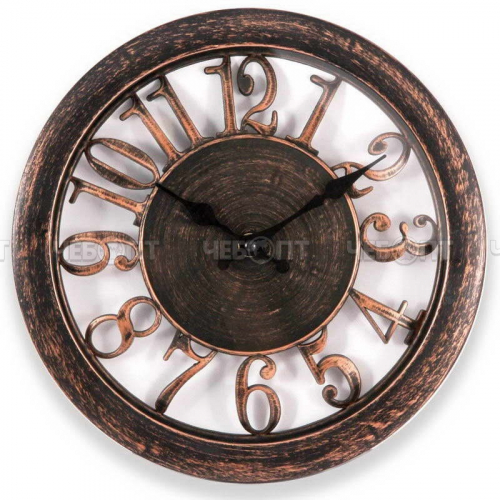 Часы настенные ENERGY EC-16 кварцевые, круглые d - 160 мм арт. 009316 [10] СКП