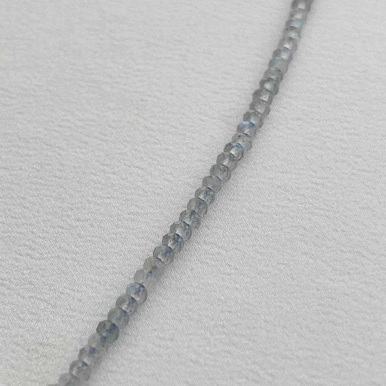 Радуга Самоцветов Колье из Лабрадора и Турмалина