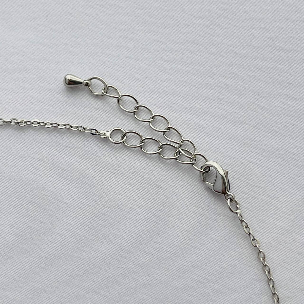 Радуга Самоцветов Кулон на цепочке из Кунцита